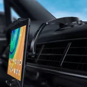 차량용 태블릿거치대 탭 패드 받침대 다용도 윗자석 테블릭 자동차 휴대폰 용거치대 고정 스마트폰 태브릿