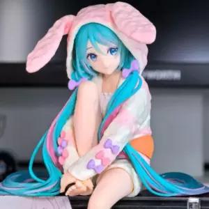 후류 하츠네 미쿠 피규어 토끼 귀 잠옷 애니 캐릭터 인테리어 장식 굿즈