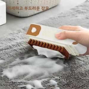 다기능 비누 거품 상자 가정용 세탁 솔 없이 사용 가능 롤러 미끄럼 방지 배수 보관