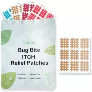 와 성인을 위한 두우다 벌레 물림 가려움 패치 긁힘 방지 및 를 방수 모기 캠핑 여행을 무화학 흡입 도구