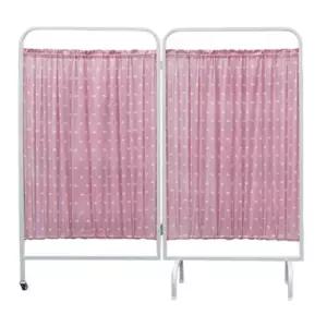 가나 스크린칸막이 분홍색 병원칸막이 1800X1720MM 2단