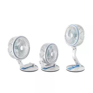 리셀 USB 접이식 LED 선풍기_LR-2018LED 접이형 탁상형 데스크