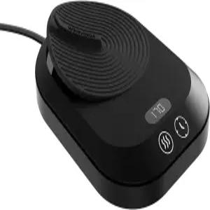 책상용 커피 머그 워머 3템프 설정의 전기 컵 책상 자동 차단 타이머용 스마트 TEM 디스플레이가 있는 왁스