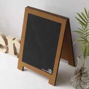 엔틱 우드 집게 이젤 칠판인테리어 소품 장식 장식용 소품용 블랙 흑칠판 검정