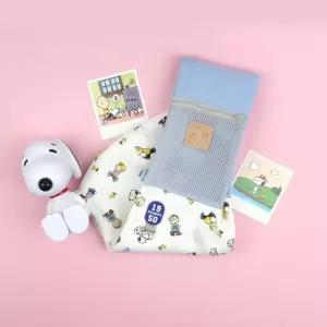 패리독스 피너츠 해피 슬링애견백 강아지외출가방 펫이동 슬링백 캐릭터백 강아지백