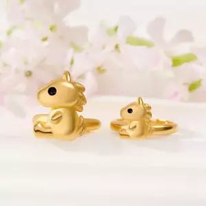 [뽀르띠] 순금 24K 1g 말띠 붉은 말 돌반지