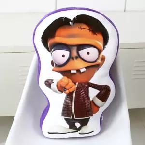 좀비덤 라인프린트 쿠션 (좀잭)사무실 좀비 낮잠용 캐릭터 의자 인형 선물용