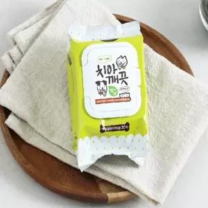 고양이 치아 티슈 30매 5개 청결 구취제거 외출 wit+10932Nr