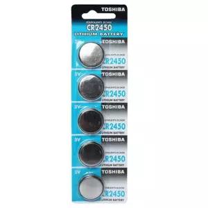 도시바 CR2450 수은전지 건전지 5개1팩원형건 디카건 용건 카메라건 리튬건 둥근건 건세트 세트