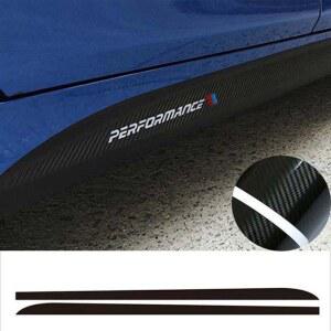 도어 사이드 스커트 스티커 스티커푸조 피아트 GT U6 차량 스팅어 스포츠