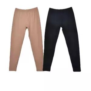 두께감 있는 기모 내복바지 검정하의 여성 국산 팬츠 엄마선물 할머니겨울 겨울타이즈