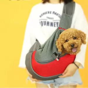 강아지 포대기 산책가방고양이 애견 슬링백 용품 크로스백 이동백 아기띠