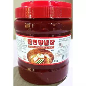 쫄면장(소스 뉴그린 2k)맛있는 비빔 맛있는 쫄면 양념