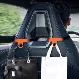 1PC 자동차 후면 후크 스포츠 시트용 통합 디자인 뒷좌석 걸이 범용 인테리어 보관 액세서리