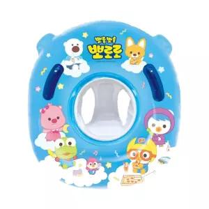 뽀로로 캐릭터 양쪽손잡이 쿠션보행기 물놀이 튜브 여름여행 바캉스 워터파크