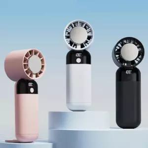 쿨링에어 BLDC 휴대용 냉각 선풍기 핸디 미니 손USB풍기 USB충전 충전식 핸드 용풍기 소형 무선