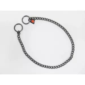 HS 블랙스텐 목줄 60cm 강아지목걸이 외출 산책 개목 반려견 댕댕이 애견 애완