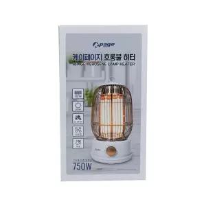 케이페이지 원통형 호롱불 히터 미니 KEH-6900KP회사 난방용품 기기 계절가전 탁상용 이동식 겨울필수품 전