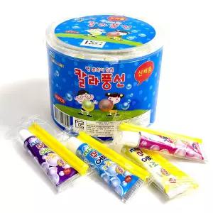 대진상사 칼라 풍선 10g X 30개입 한통 추억의 장난감 옛날 문방구 문구점 놀이 파티빨대 매직 재밌는 의장