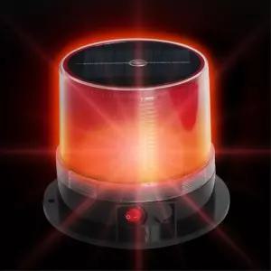 태양광 쏠라 자동점멸 차량 자석 경광등 경고등 쏠라등 태양광경고등 점멸등