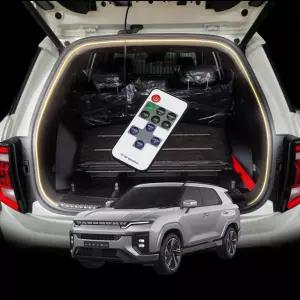 KC인증 국산 2025 액티언 무선리모콘형 식빵등 트렁크 2Way(LED바+) 5M쿨화이트튜닝 램프 차량 기타용품 트