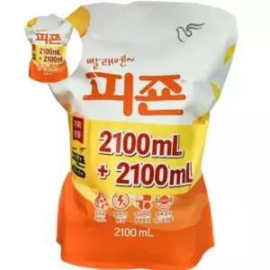 (제스트)섬유 대용량 리필용 세트 유연제 세탁용 섬유 대용량