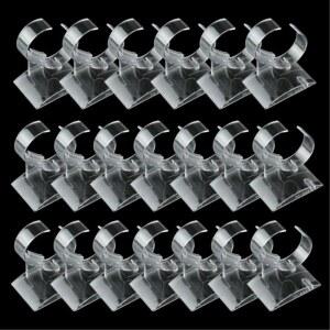 20X 상점 소매 팔찌 디스플레이 시계 플라스틱 투명 스탠드 쇼케이스 EQ7335 홀더 YC