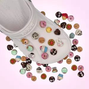 DOXX 귀여운 슬리퍼 신발 꾸미기 파츠 모음 세트샌들소품 악세사리 장식 뱃지 패션 브로치