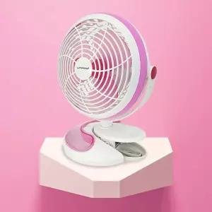 유니맥스 클립형 미니 선풍기 책상용 8인치 공간탁상용 형선풍기