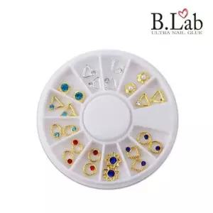 뷰랩 - 네일아트 파츠 재료 스톤아트 크리스탈 큐빅 보석링/네일/손톱/발톱/아트/토핑/세트/부자재/장식