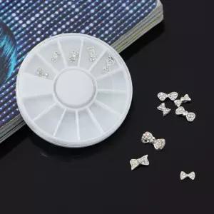 리본 네일파츠 12종세트/네일/손톱/발톱/아트/토핑/파츠/세트/재료/부자재/장식/도구/용품/감성/다용도