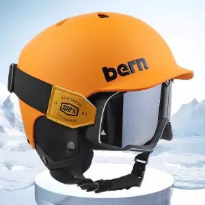 스키 스노보드 헬멧 모자 장비 보호 남녀공용 보온