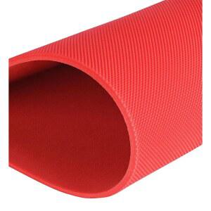 신발 밑창 수리 고무 솔링 시트, 바닥 소재, 5 /32인치(4mm) 두께 (레드)
