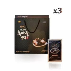 산좋고 물맑은 의성 우슬품은 흑마늘 데일리 활력 진액 30포x3박스
