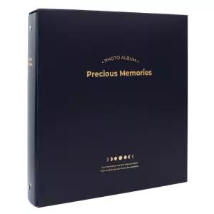 모닝글로리 점착앨범 4R 접착 40매 블루 포토 성장추억앨범 사진 붙이는 아기 가족 결혼식