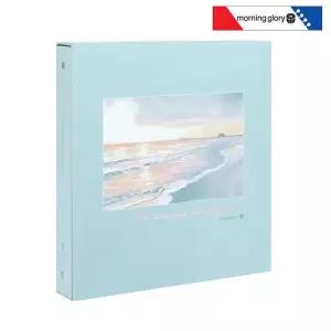 모닝글로리 2 4R 접착앨범 20매 (바다풍경)점착 사진 성장 졸업