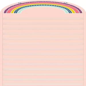 선생님이 만든 리소스 오 해피 데이 레인보우 14 포켓 차트 13인치 x 39인치