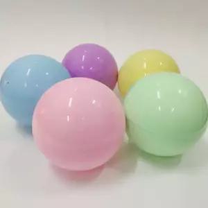 단색 랜덤 추첨 뽑기볼 원형 캡슐 60mm 10p 통 미니