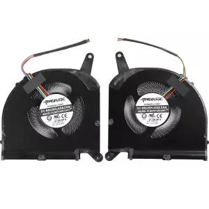 기가바이트 에어로 15 OLED용 교체 CPU+GPU 냉각 팬 17 HDR XA RP75XA RP77XA Aorus 15G YB XB KB SB YC XD