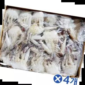 해물라면 절단꽃게 (S) 냉동게 꽃게라면 꽃게탕 450g x4개
