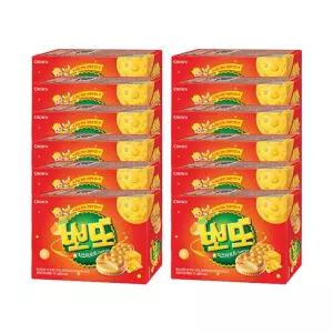 크라운 뽀또 뽀또한박스 치즈타르트 161g 사무실간식 12개 1Box 간식