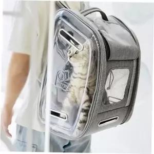 강아지 고양이 접이식 이동가방 백팩 펫가방 블랙