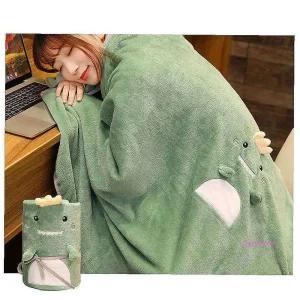 부드러운 캐릭터 무릎담요 블랭킷 사무실 극세사 낮잠용abc863