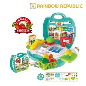 레인보우 리퍼블릭 드림 과일놀이 가방세트 23pcs역할완구 마트 장난감 아동 유아