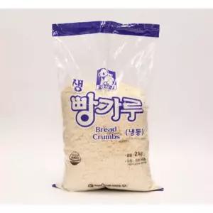 부드러운 젖은빵가루 2kg가공식품 냉동 식당재료 간편 간편조리식 돈까스 등심 카츠 어린이간식 돼지고기