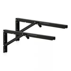 영달 철물 벽 고정 접이식 선반대 2p50cm 받침대주방걸이 예쁜 작은 철제 세탁기 걸이 브라켓 주방 다용도