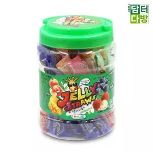 키즈웰 젤리스트로우 810g맛있는리 리스틱 리빨대 빨대리 아이들간식 대용량리 맛있는 리간식 과일리