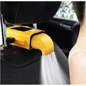 차량용 헤드레스트 통풍기 송풍기 쿨링 선풍기 3단조절 온도조절 편리 접이식