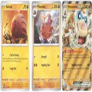 마모스와인 전 079 /159 u2013 함께 떠나는 여정 포켓몬 더블 레어 카드 로트