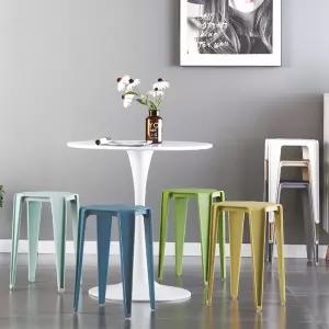 가벼운 1인용 인테리어 까페 커피숍 업소용 매장 식탁테이블 카페 간이 공간 메탈 철제 거실사이드 책상 다